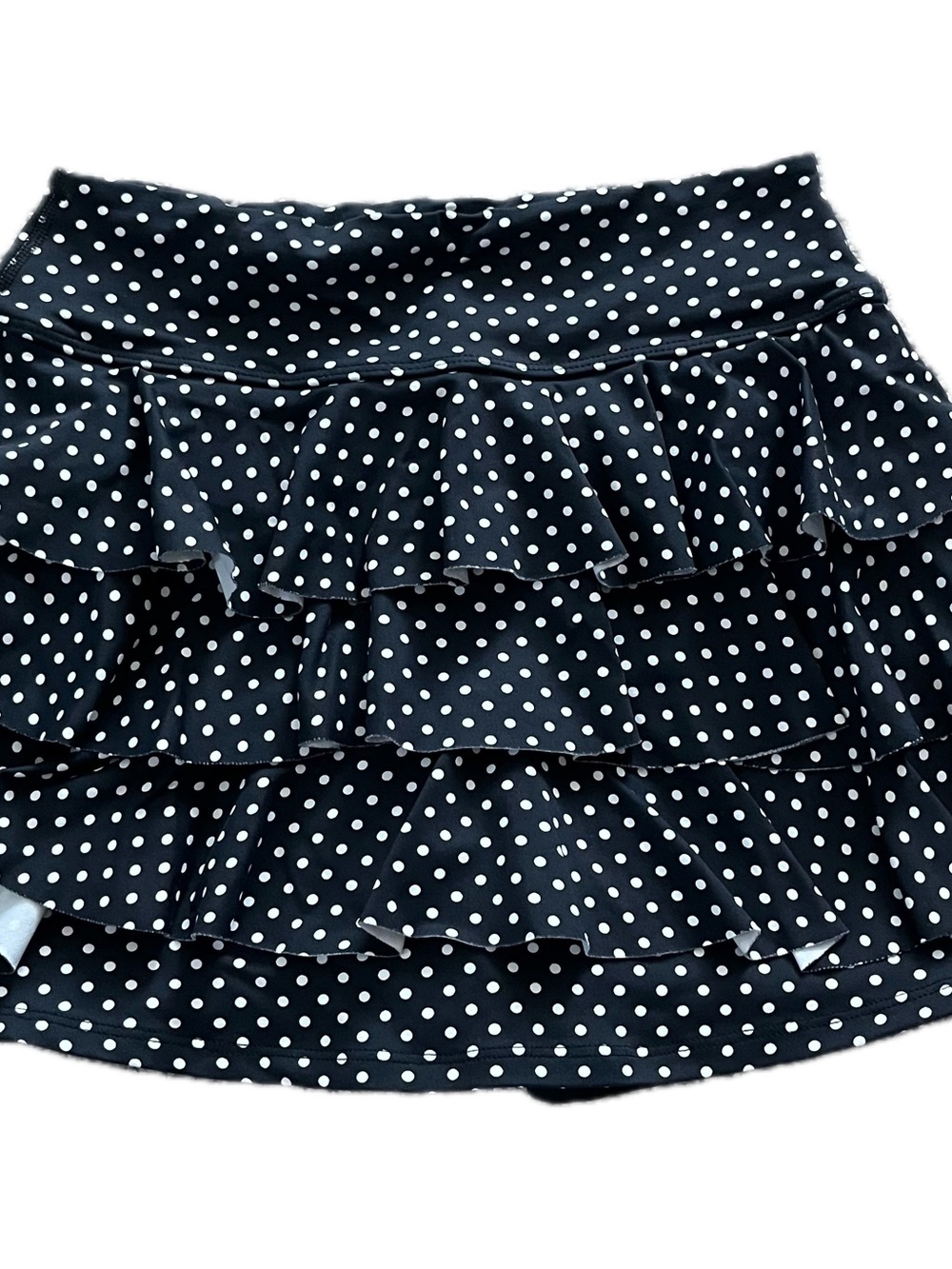 Dona Jo Polka Dot Ruffle Pickleball skort Size 1